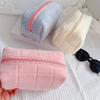 Hot Sale Pillow Pillow Bag Pencil Case Canvas Cute Student Storage Bag Soft Cosmetic Bag Large Capacity Stationery Box