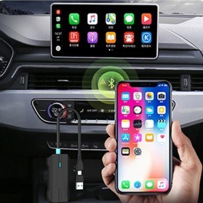 Mini Zaktualizowany Bezprzewodowy Adapter Carplay 2 w 1 USB Typ C Plug & Play Zestaw Odtwarzacza Dla Samochodowego OEM Przewodowego Carplay Dla Telefonu Apple iOS