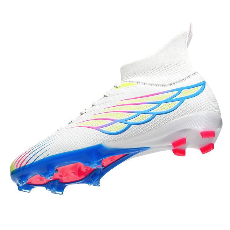 High-top football shoes men's long nails and broken nails student children's professional training shoes large size football shoes