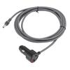 10ft DC Car Power Cable Water Resistant Quick Setup USB and Type C Charging 12V To 48V Power Cord for Mini Dish Antenna