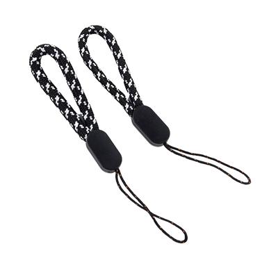 5 Piezas Cuerda de Muñeca de Mano Cordón Corto de Agarre Correa para Teléfono Móvil para Unidad Flash USB Llavero