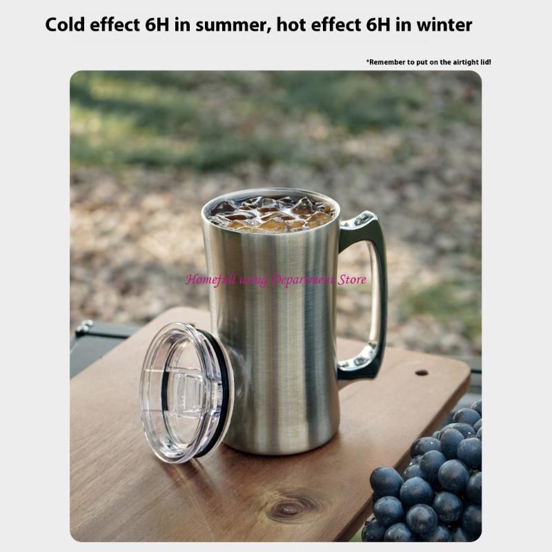 

Nonrust Steel Double Wall Beer Cups Insulated Tumblers For Gift Travel Use 401-500ml