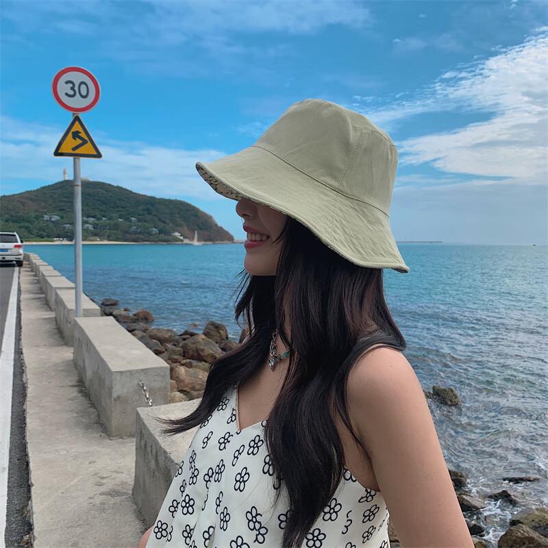 Женская двусторонняя шляпа-рыбак