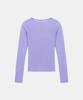 POETSEOUL Wool Line T-Shirt_Purple