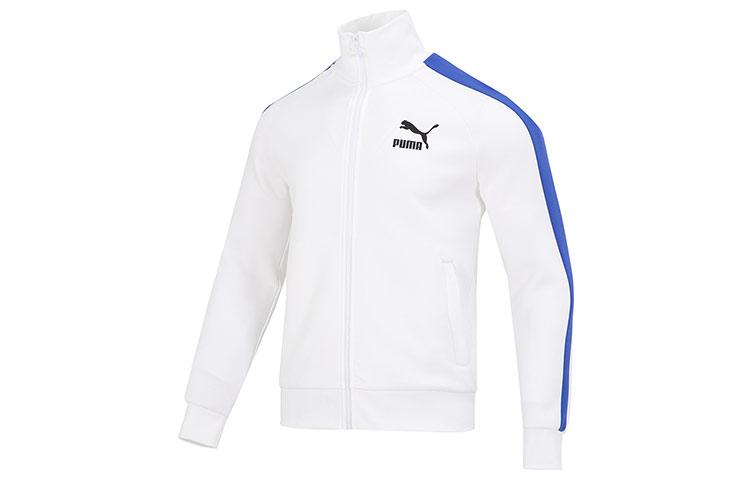 PUMA Jackets Men s White Stand Collar Moderate Other 620578-52 M