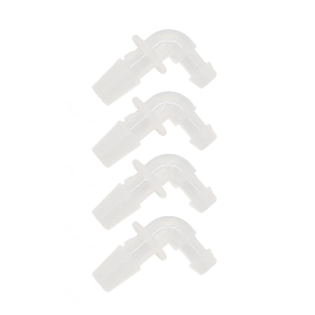 30pcs Professional BTE Tubing Adaptor Earplug Connector Replacement Accessories for Hearing