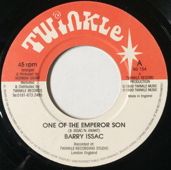 

7inch Record BARRY ISSAC - One Of The Emperor Son NG154 Twinkle Music 1999 UK Reggae, Ska & Dub Used