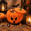 Halloween Party Props Pumpkin Ornaments Funny Candy Box  Home Desktop Decoration