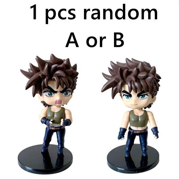 1 Pc Anime JOJO's Bizarre Adventure Golden Wind Action Figures Kujo Jotaro Narancia Ghirga Giorno Giovanna PVC Model Kid Toy