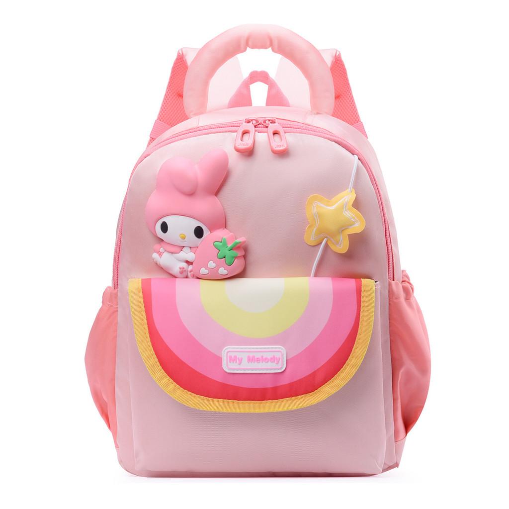 Kuromi Kids School Backpack With Large Capacity And Cartoon Design For Preschool Children