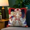 Beautiful Illustrations In Cartoon Books  Pillow Case Natural Linen Pillow Case DoubleSided Decor Sofa Pillowcase Home Decor
