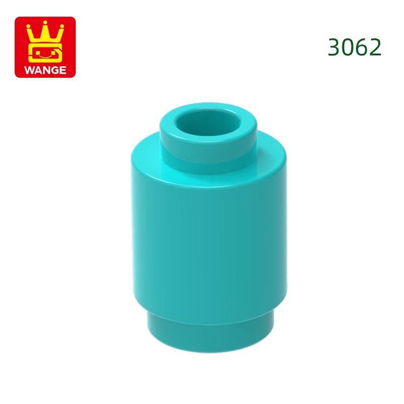 Non-Toxic 357Pcs/Lot 3062 1X1 Cylindrical Block Moc Color Parts Compatible With Circular Column Brick Children Toy Assembly Gift Box