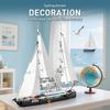 First-Class Ship Premium-Quality Assembly Superior-Grade Toy Giftcreativity High-Standard Big Superior-Grade Sailing-Watercraft Assembly-Set