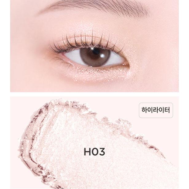 TIRTIR Air Slick Pocket Eyeshadow HIGH LIGHTER (5 Colors)