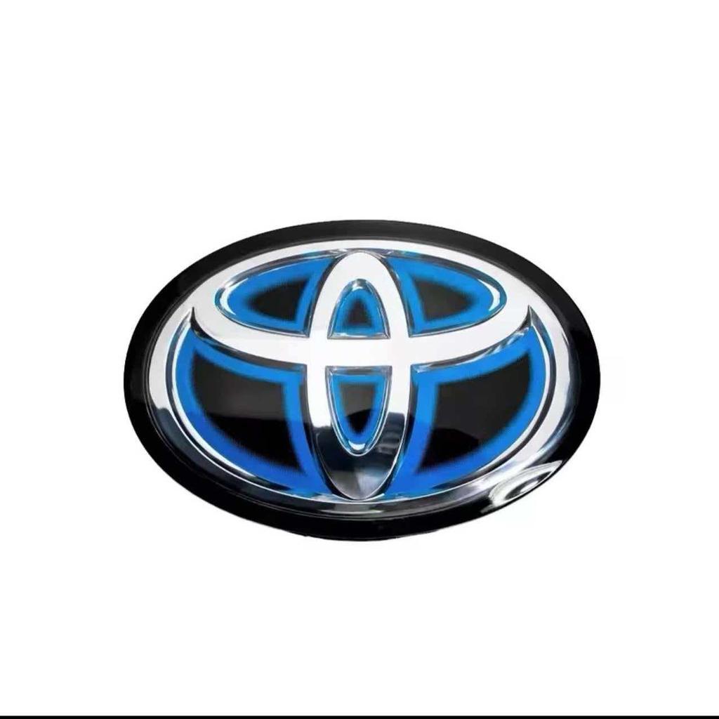 ybsdr3 140mm Mirror front grille emblem for 2019 2021 2022 2023 2024 2025 Toyota Corolla 90975-02124