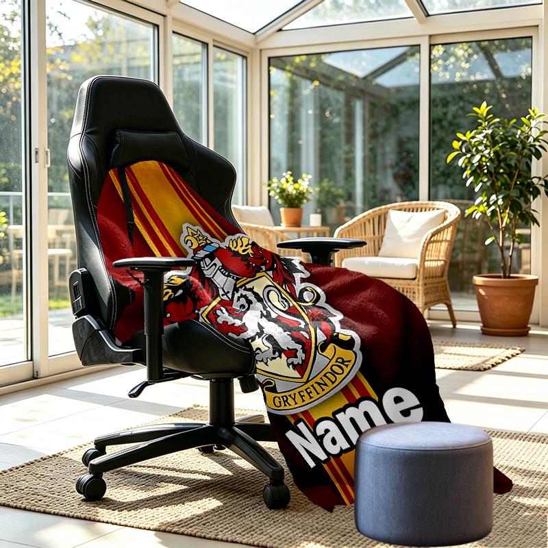 Custom Name Personalized movie Potter Print Blankets, Home Decor, Bedroom, Sofa, Camping, Couch, Gifts for Birthday Christmas