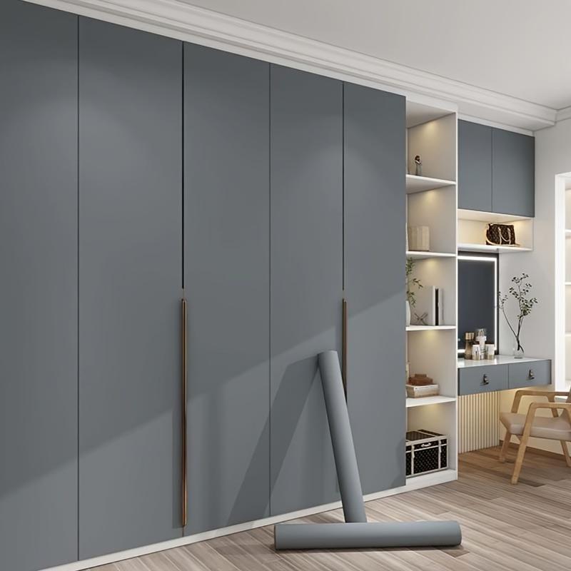 

Самоклеящиеся виниловые обои для реставрации шкафа Контактная бумага для шкафов и стен Моющиеся Реставрация старой мебели 60CM X 300CM