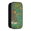 Gustav Klimt Sunflowers Artists Pencil Cases Classic Art Pen Box Bag Large Storage School Supplies Zipper Pencilcases Stationery