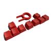 Backlit Keyboard Keycaps Fit for Cherry MX Switches WASD/ESC/Direction for Key Cap 9 Pcs Mechanical Gaming Keyboard for