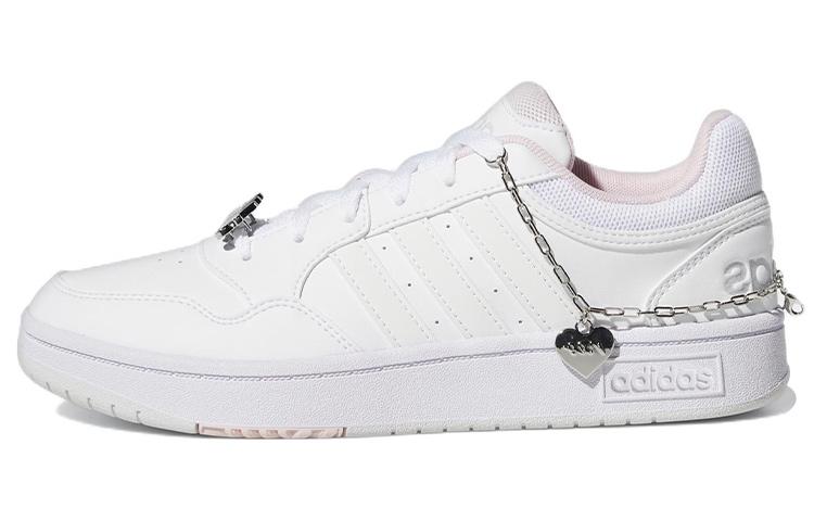 Женские кроссовки Adidas Hoops 3.0 Белый Розовый HP5279 39⅓