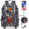 Cristiano Ronaldo Print Rucksack Jugend Schüler Schultasche Unisex Lässiger Reise Rucksack