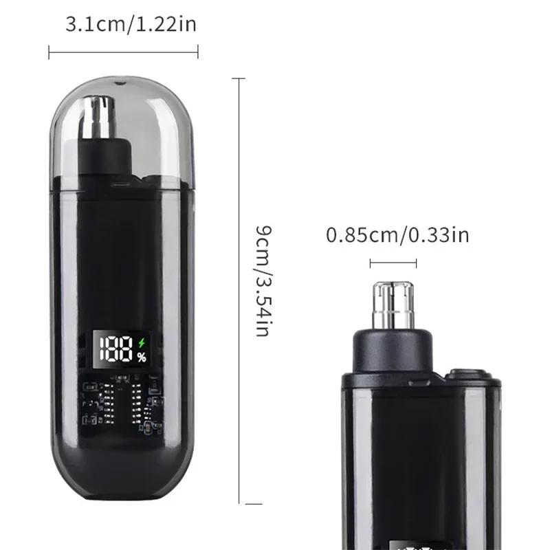Portable T9 Hair Clipper Nasal Hair Device Boyfriend Gift USB Charging Hair Cutting Electric Hair Trimmer For Men Face Care Tool