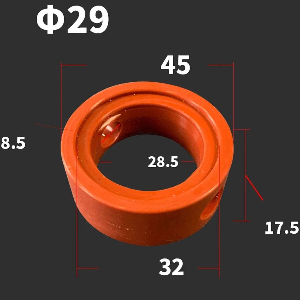 Red 29/38/63/76/89mm DN22/25/32/40/50/65/80/100/125/150VQM Food Grade Sanitary Slicone Seal Gasket Butterfly Valve Homebrew