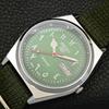 VINTAGE REFURBISHED SEIKO 5 AUTOMATIC 6309A JAPAN MENS GREEN WATCH a441334-5 Sk-a441334
