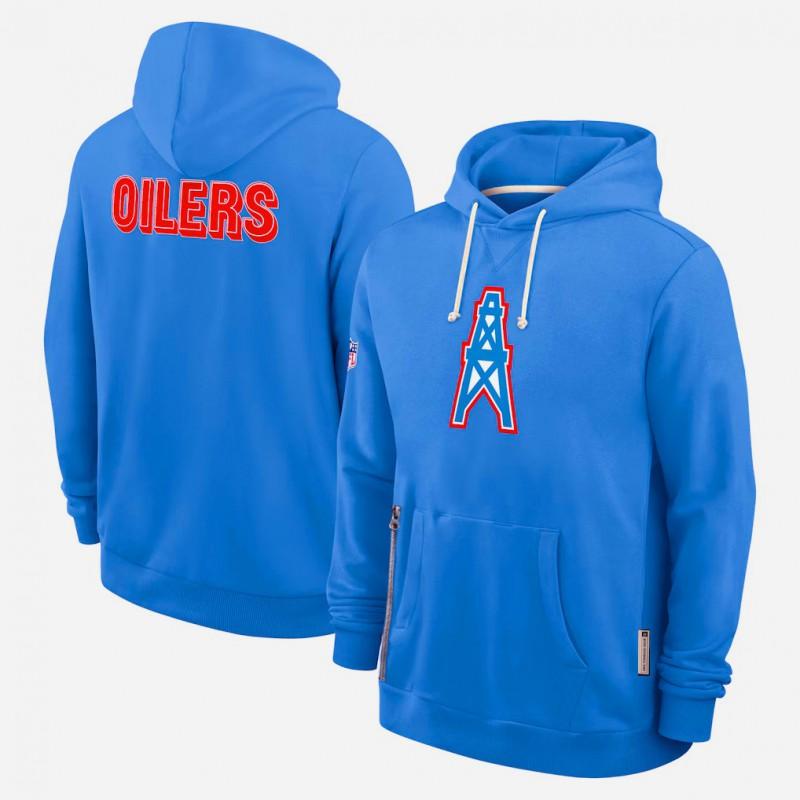Mens Hooded Sweatshirt With Football Print Casual Sportswear Winter Loose Fit Cotton Pullover