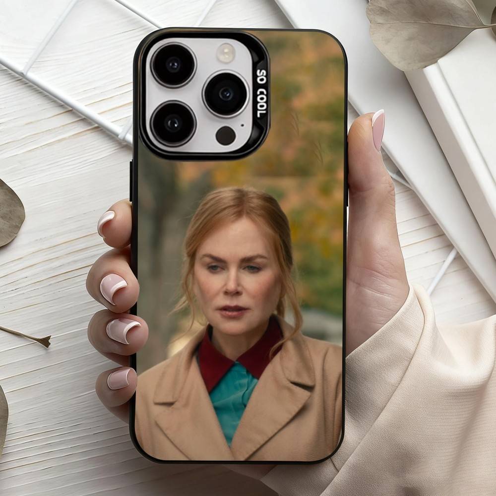 TV Series Scarpetta Phone Case For iPhone17,16,15,14,13,12,11 Plus,Pro Max Black Candy Silver Phone Case