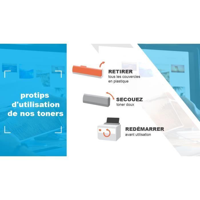 Compatible TN2220 TN2010 Toner pour Brother DCP-7055-7060D-7065DN HL-2130-2132-2135W-2240-2240D-2250DN-2270DW MFC-7360N-7860DW.