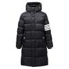 2026 TB Long Down Puffer Jacket Women 90% White Duck Thick Warm Casual Winter Coat