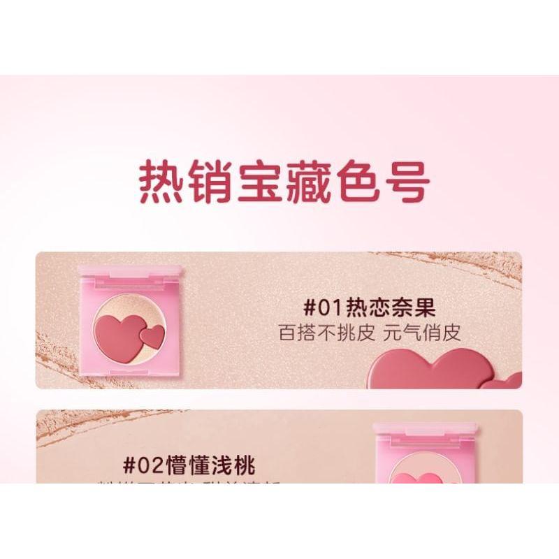 COLOUR ZONE - Palpitating Mousse Blusher - 4 Colors (1-4)