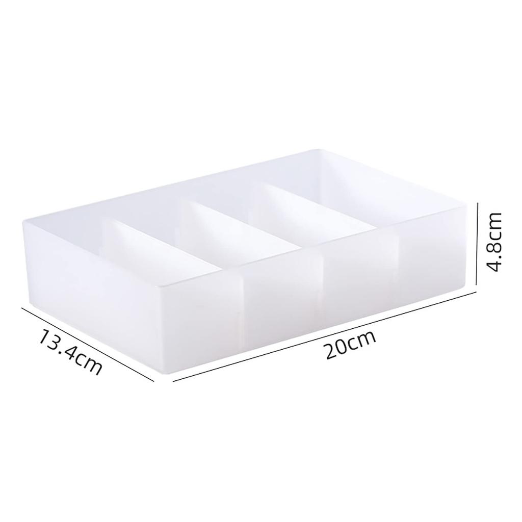 Drawer Dividers, Storage Box, Organizer, Add-on Drawer, Desktop Storage, Cosmetics, Daily Essentials, Stationery Storage, Large Capacity, Removable