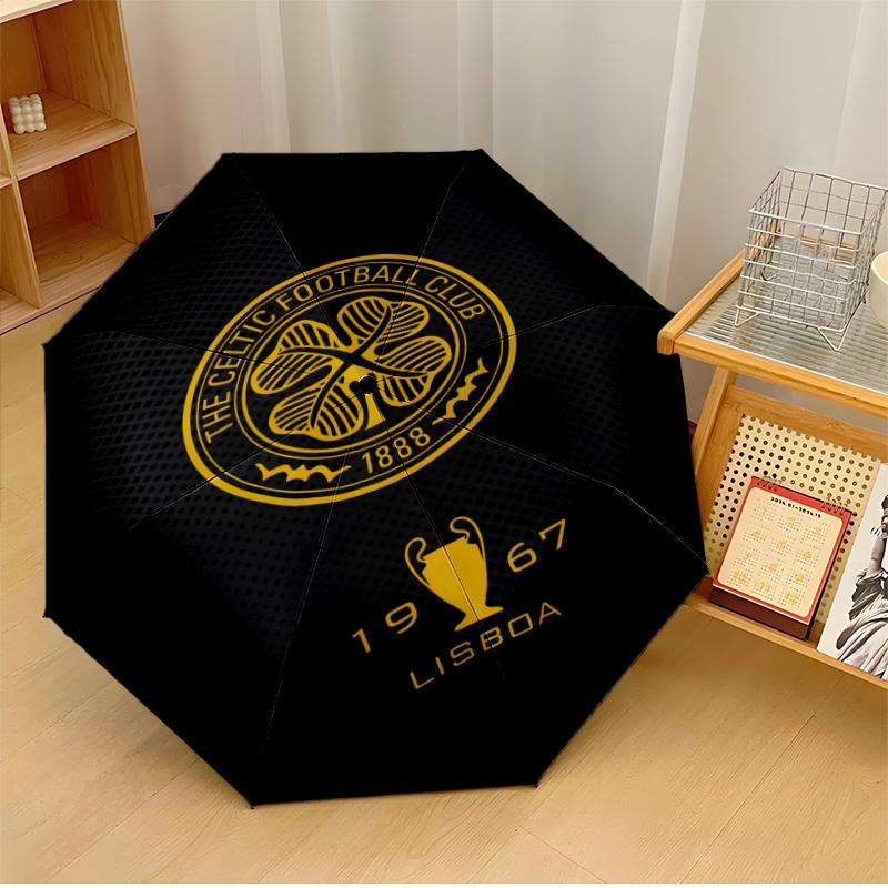 Celtic Football Club Printed Umbrella Lightweight for Travel Camping and Leisure a Musthave for Family Holidays and Birthday Gifts