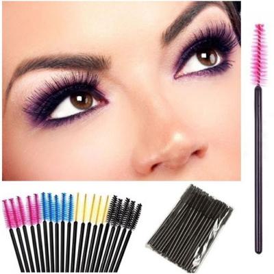 50pcs Applicator Cosmetic Makeup Tool Lip Eyelash Brushes Disposable Mascara Wands