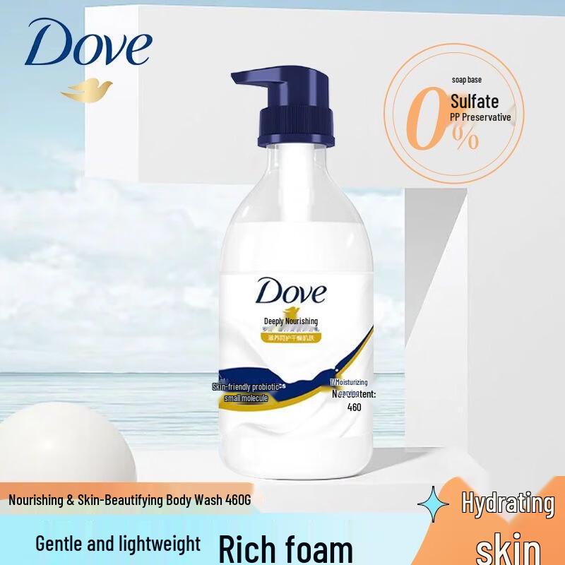 Dove Nourishing Body Wash & Sulfur Soap Set