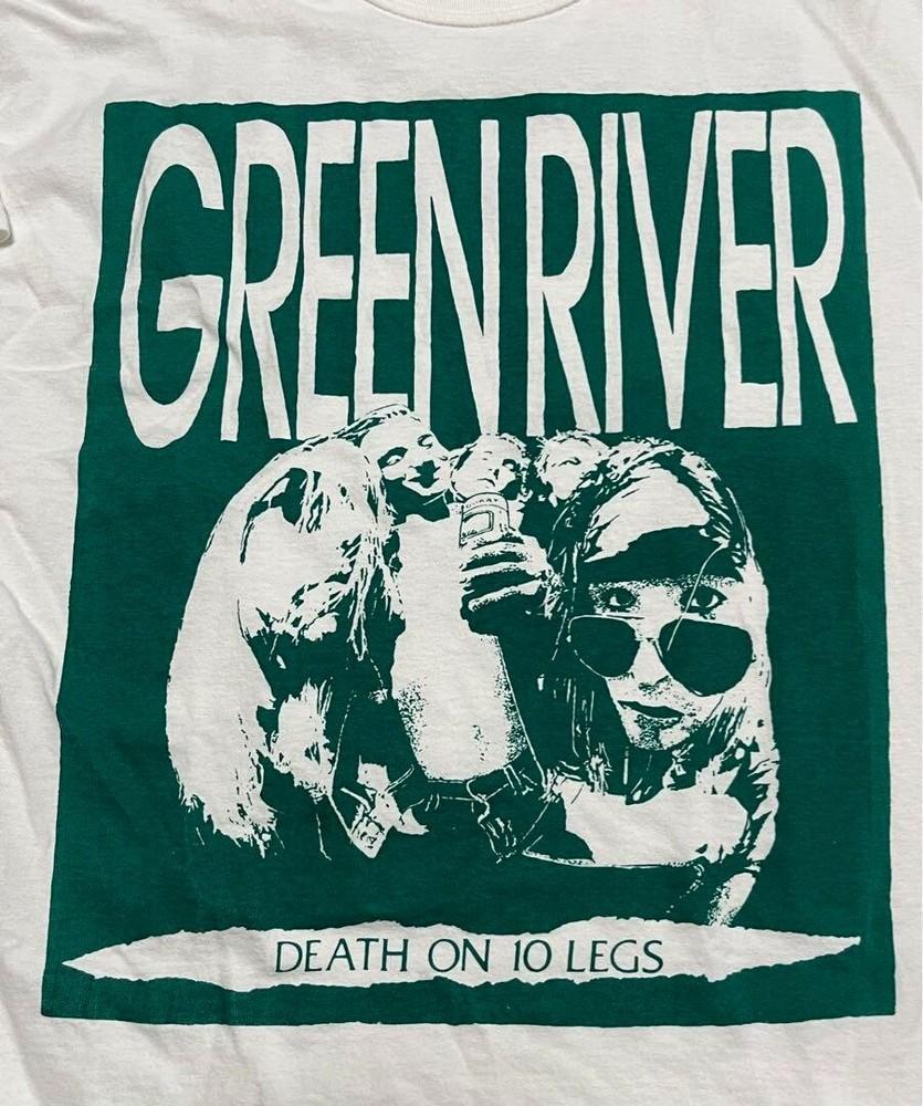 Футболка группы Green River Хлопок Унисекс Футболка Все Размеры S-4XL Унисекс Футболка M