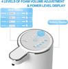 Automatic Soap Dispenser – 13.4oz Non-contact Foam Soap Dispenser, USB Rechargeable Disinfectant Dispenser, Wall Mounted Electric Sensor