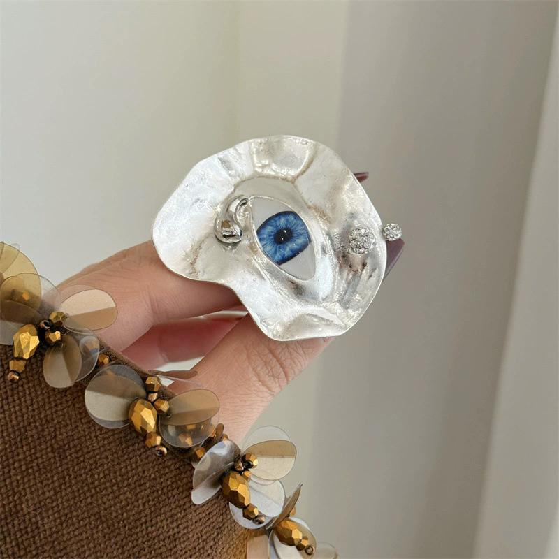 Neues Gesicht Öffnung Gleichgroßer Ring Persönlichkeit Machen Alter Augenring Modetrend Schmuck Zubehör Geschenk für Freunde