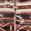 New Fashionable Casual Women's Wear, Loose Geometric Pattern Printed Hooded Zipper Jacket