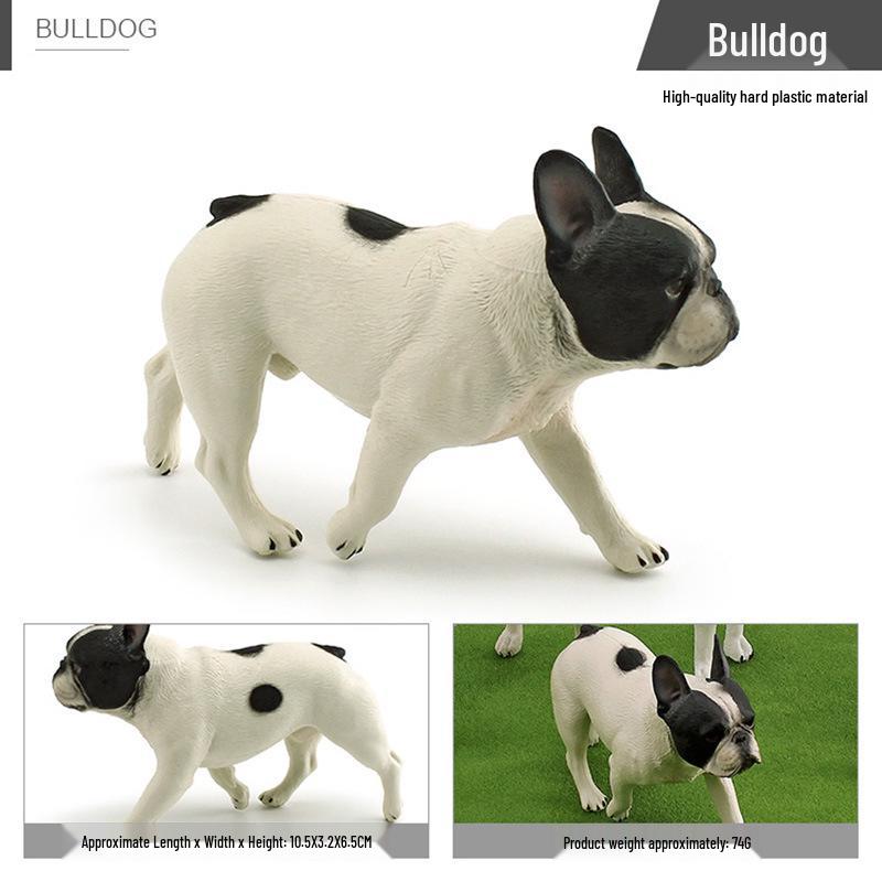 Dalmatian Bulldog Children s Cognitive Simulation Pet Model