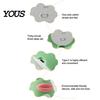 Baby Sleep Aid Lamp Frog Silicone Night Light, Rechargeable Touch Bedside with 3 Brightness Desk Decor & Remote Control, 30 Min Timer Decoration,