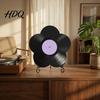 Flower Vinyl Record Diy Ornament DIY Custom Board with Creative Ornament Display Stand Design Personalized Birthday Anniversary Message Board Sign