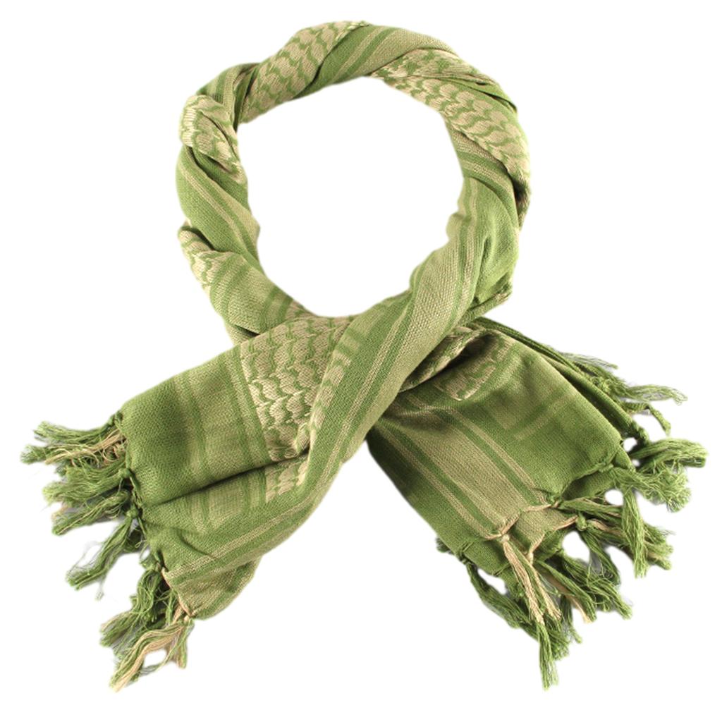 Camouflage Color Arab Scarf Outdoor Enthusiasts Kerchief Multi Purpose Arabian Scarf for Male Outdoor Dustproof Props