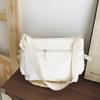 New Preppy Style Girl Cute Kawaii Ulzzang Ita Bag Y2K Large Capacity Fashion Jk Uniform Shoulder Bag With Small Badge Bag