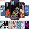 Etui 3D z wytłoczeniem do Nokia G42 G310 C210 C300 C110 G22 C12 C32 C22 G100 Czarne Silikonowe Miękkie Tylne Pokrowiec Etui Coque Funda Torba