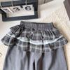 Girls' Korean Style Three-Piece Outfit: Fashionable Vest, Base Shirt & Long Pants for Autumn & Spring (AQB005)