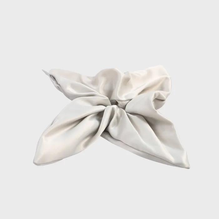 Square Hair Chou_Satin Silver