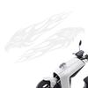 Patonde Eagle Vehicle Decal, Eagle Motorcycle Sticker - 2 Car Decals - Flame Eagle